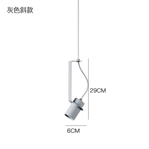 Minimalist Nordic chandelier for shop, bar and dining room - vue 12 sur 12