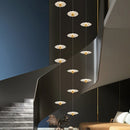 Modern LED chandelier for decorative indoor lighting