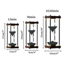 Elegant retro hourglass for decoration and relaxation