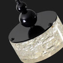 Adjustable resin and metal LED chandelier
