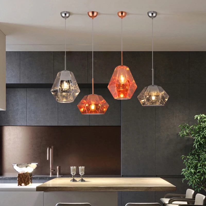 Modern Nordic chandelier for bar, restaurant or café