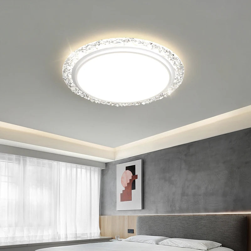 Modern crystal chandelier for elegant lighting - vue 4 sur 22