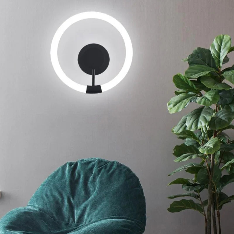 modern nordic led wall light contemporary design for interior