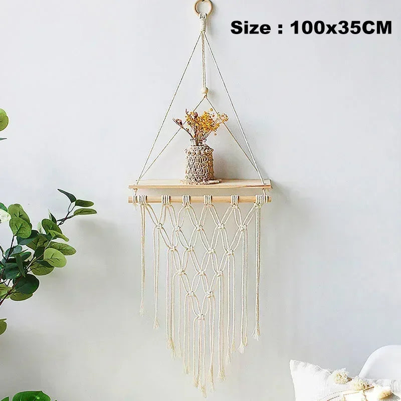 rope and wood wall swing for Nordic decoration - vue 11 sur 13