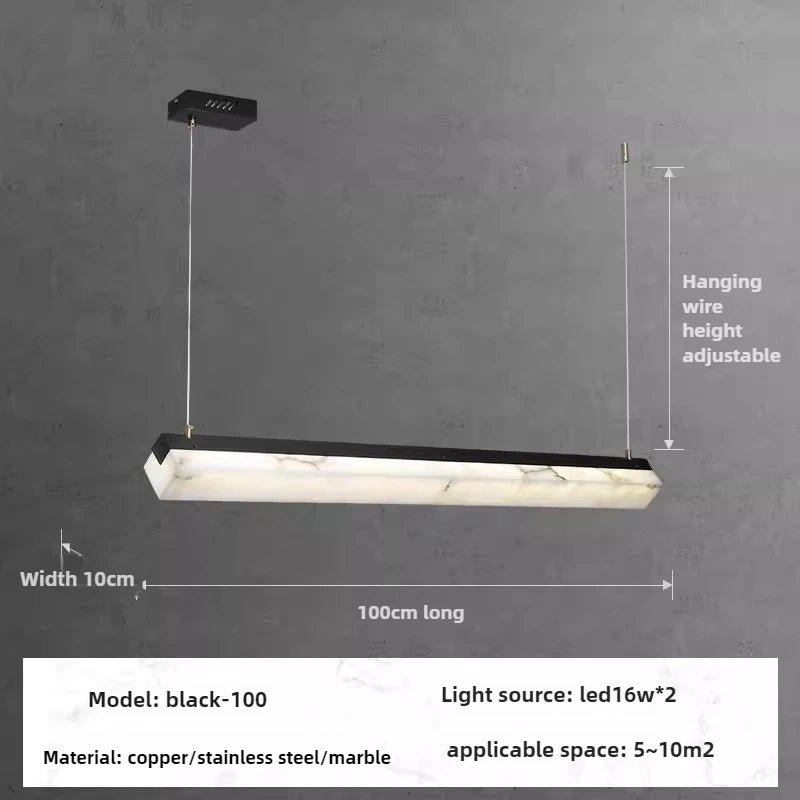 Luxury copper lamp for living room, bar, restaurant and office - vue 10 sur 10