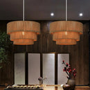 Hemp rope wall light for bedroom, dining room, living room or hallway, Japanese style