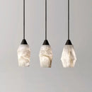 hanging chandelier led marble collection retro vintage style