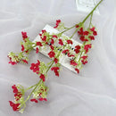Artificial silk gypsophila branches for indoor decoration