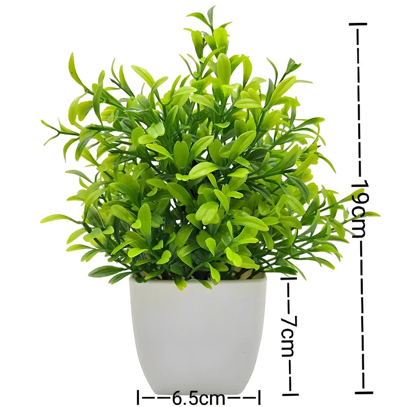 Artificial potted plant for office and garden decoration - vue 20 sur 45