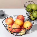 Multi-size iron fruit basket for versatile storage