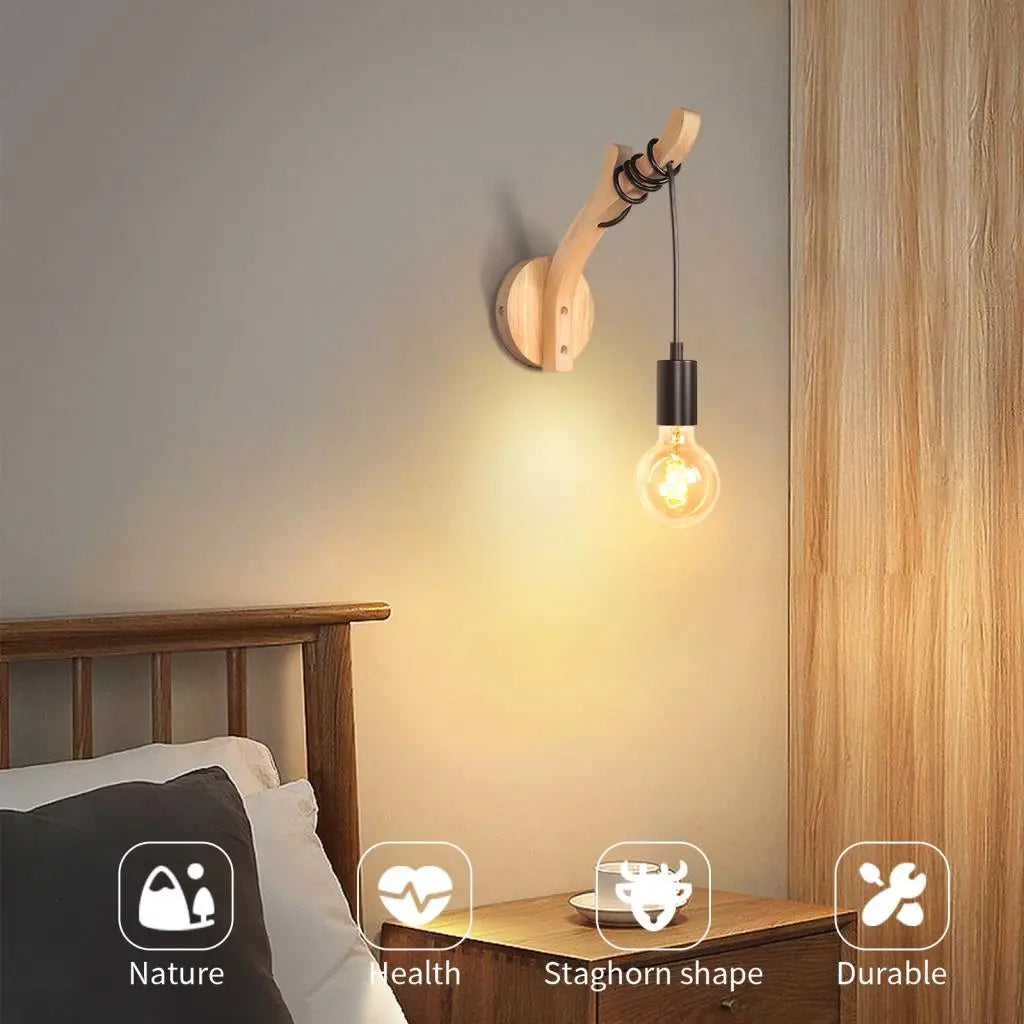 Vintage industrial wall light for decorative indoor lighting