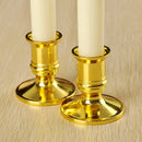 Set of 2 conical candle holders for wedding and party decoration