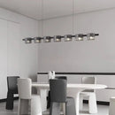 Sandyha modern minimalist glass shade LED pendant chandelier