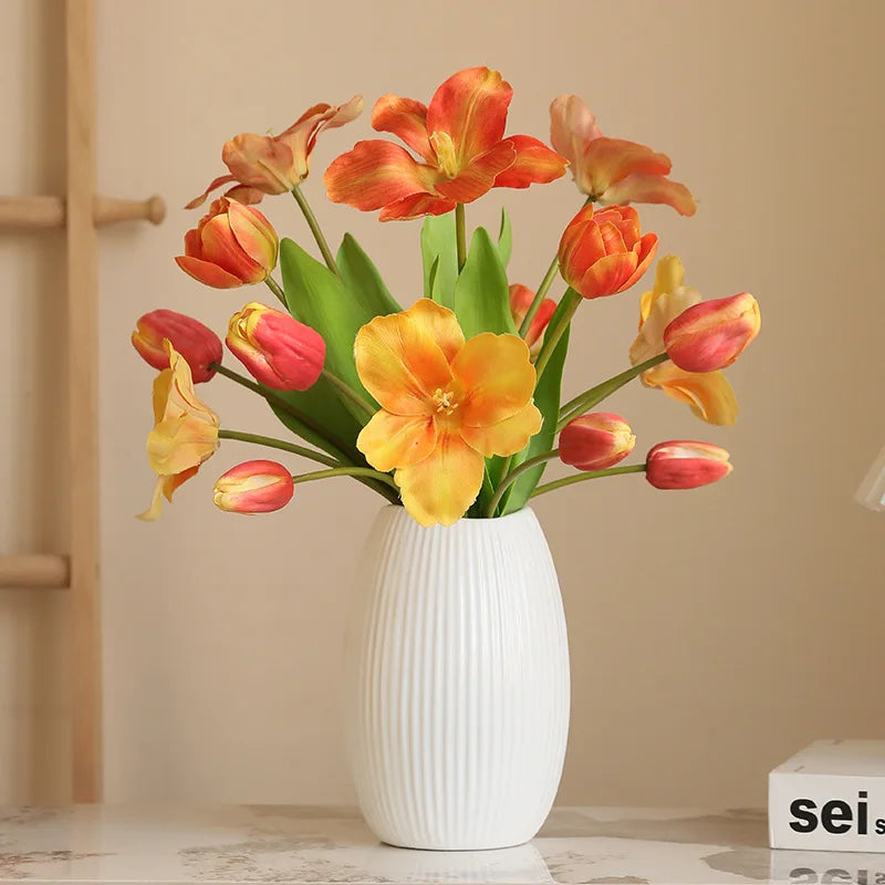 Realistic artificial tulip flowers luxury wedding decoration