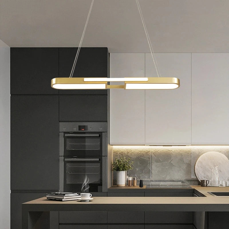 Modern Nordic design chandelier for elegant interior decoration - vue 4 sur 8
