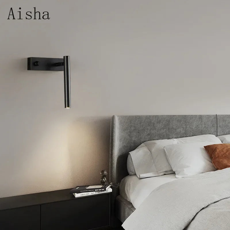 Luxury minimalist LED wall light for interior decoration