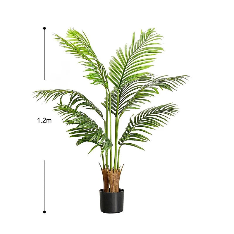 Artificial banana tree tropical plant for indoor and office decoration - vue 12 sur 14