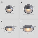 Industrial retro waterproof LED wall light for outdoor and garden