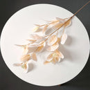 Artificial silk eucalyptus leaf branches for floral decoration