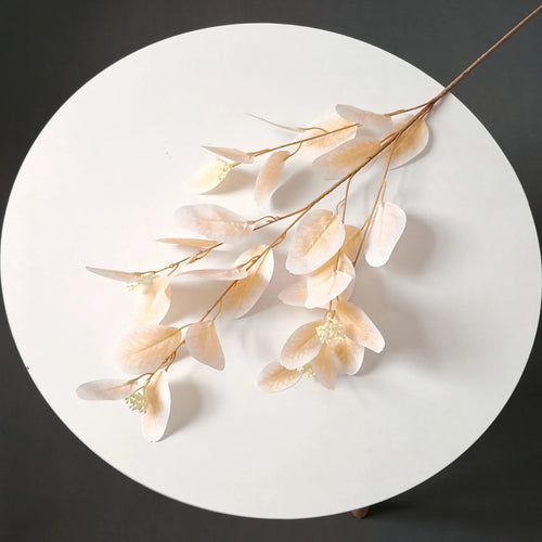 Artificial silk eucalyptus leaf branches for floral decoration - vue 3 sur 17