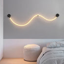 Minimalist luxury flexible artistic silicone LED lamp