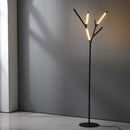 Minimalist nordic LED floor lamp for decorative ambience