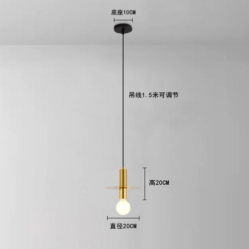 Modern nordic style chandelier for indoor and outdoor decor - vue 8 sur 8