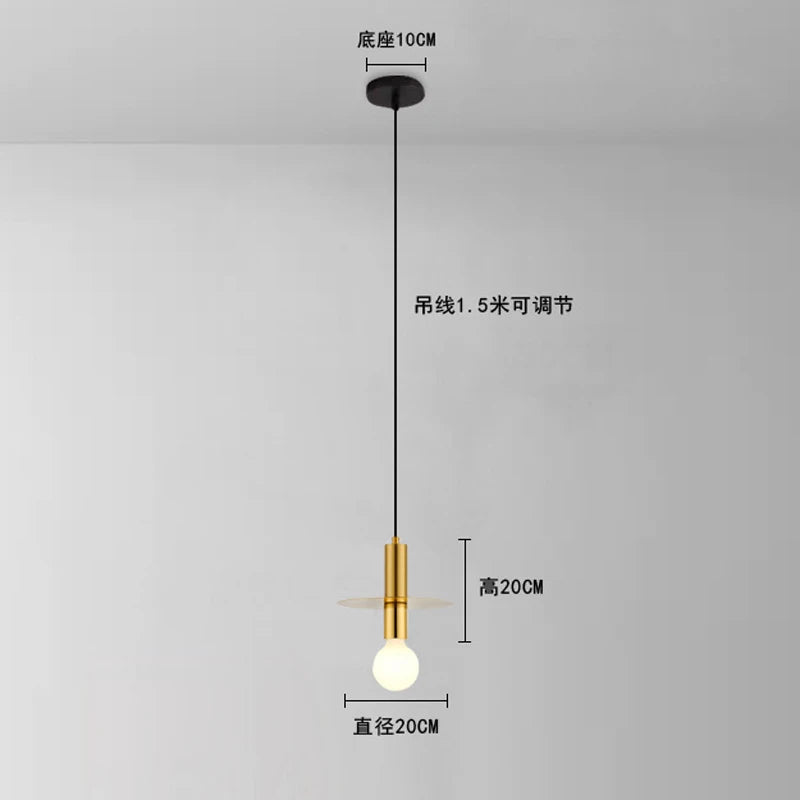 Modern nordic style chandelier for indoor and outdoor decor - vue 7 sur 8