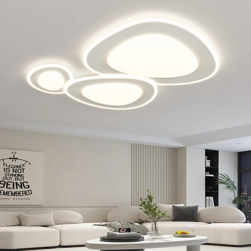 Modern dimmable chandelier for stylish interior decor - vue 4 sur 11