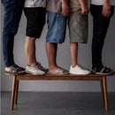 elegant and versatile bench for a refined and comfortable interior