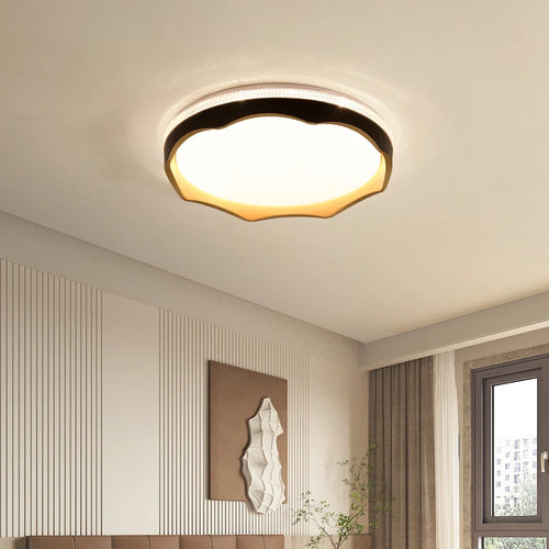 Simple wave shape ceiling light for indoor decor - vue 3 sur 10