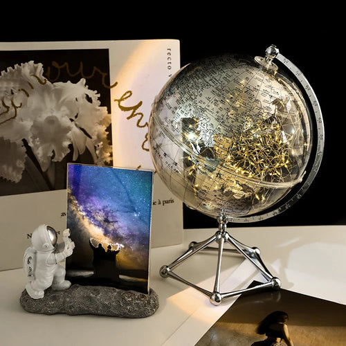 luminous globe decoration for modern educational learning - vue 3 sur 9
