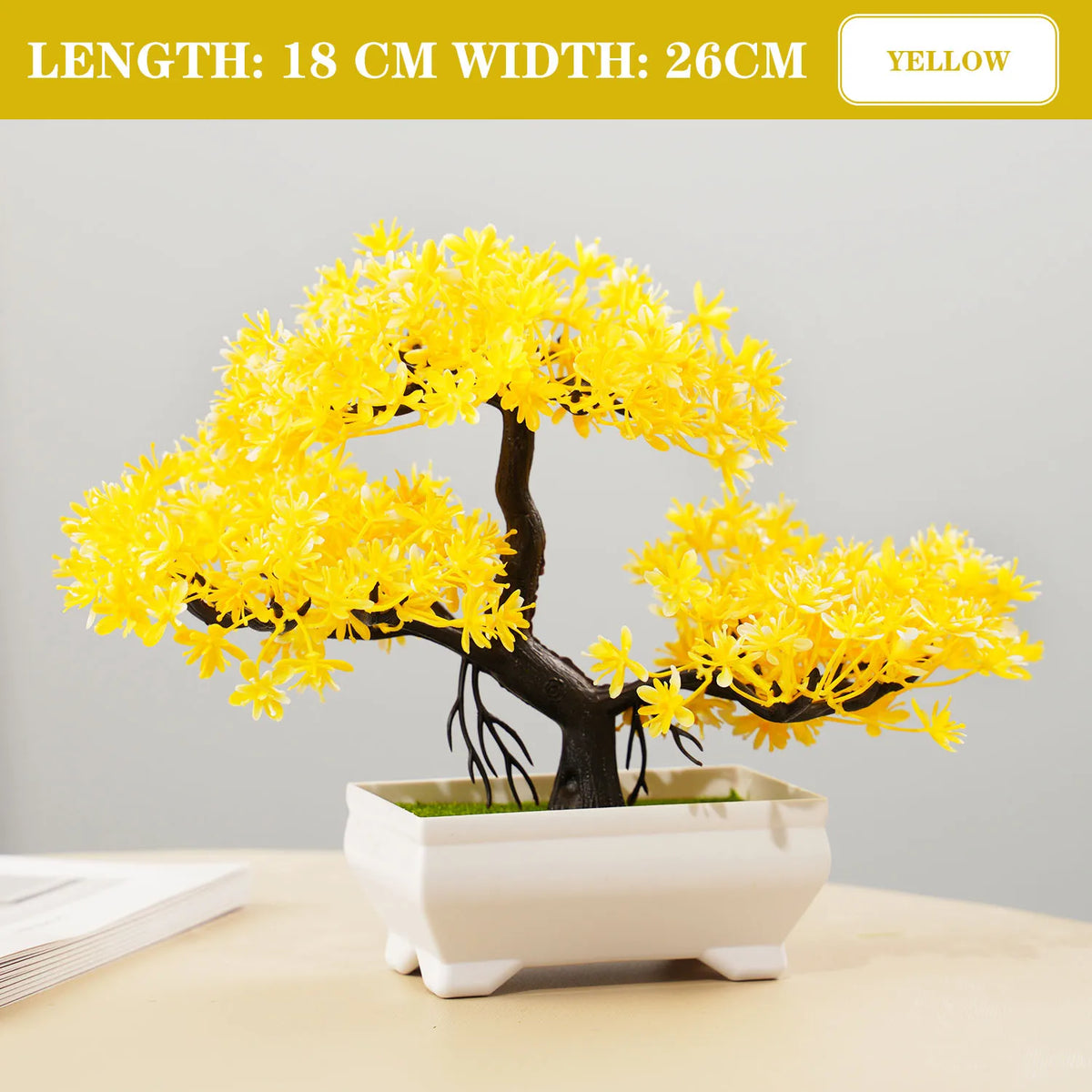 Artificial bonsai tree for indoor and outdoor decoration - vue 29 sur 32