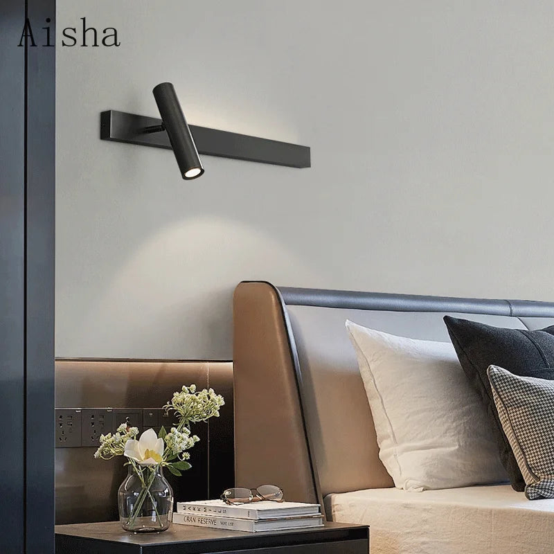 Modern copper wall light creative LED decoration