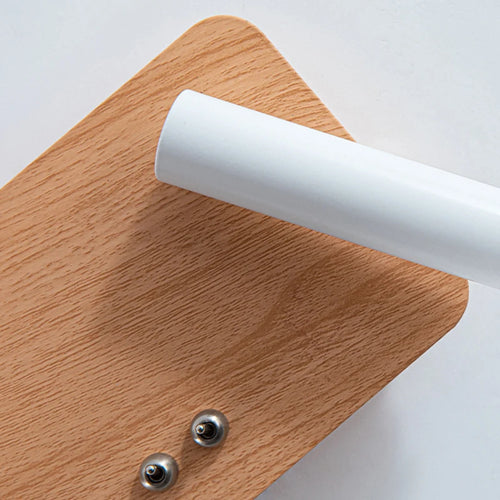 Simple solid wood LED wall light decorative magic bean study lamp - vue 6 sur 12