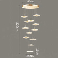 Modern acrylic pendant light for stylish indoor decor