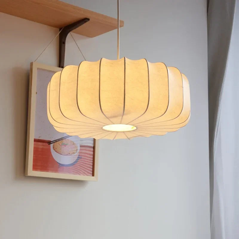 Creative silk chandelier for retro Chinese style table lighting