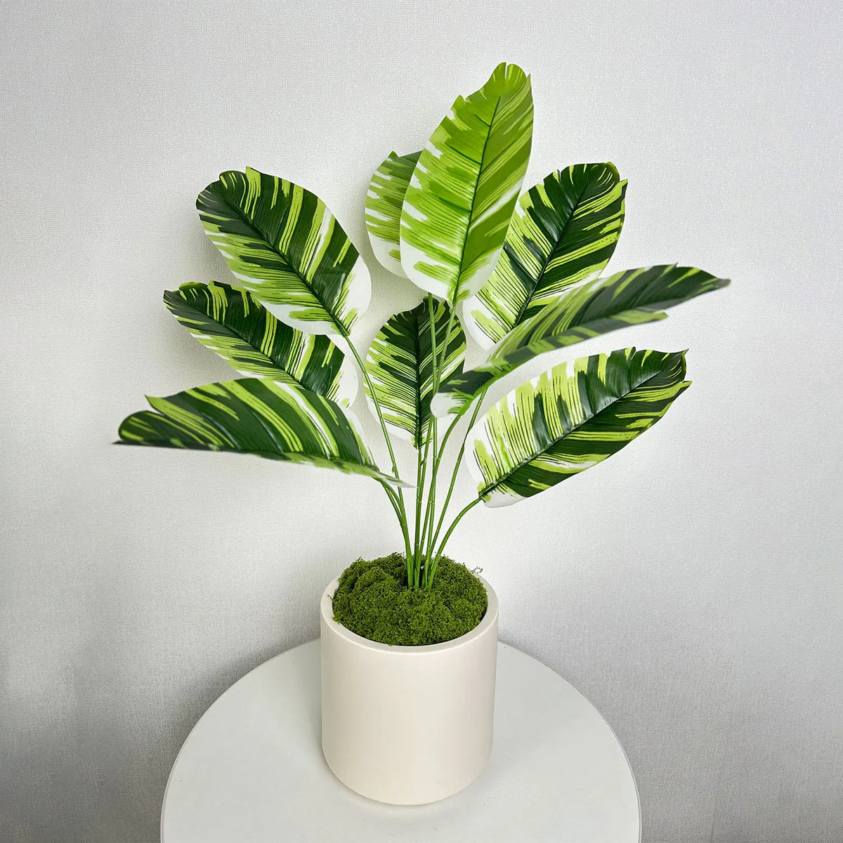 plastic flower pot for modern and elegant decoration - vue 4 sur 10