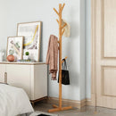 solid wood coat rack, modern and practical design