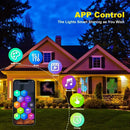 guirlande lumineuse intelligente 400 led bluetooth musique décorative