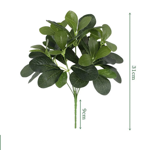 feuilles de bambou dieffenbago en soie pour décoration élégante - vue 31 sur 32