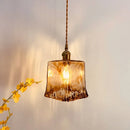 Nordic retro glass chandelier for café and restaurant