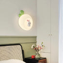 Cute animal wall lights for children rabbit cat bear design