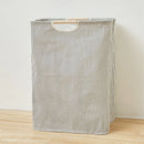 foldable storage basket for dirty laundry with handle