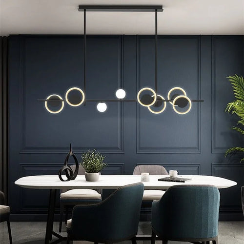 Modern nordic designer pendant light for an elegant interior - vue 2 sur 8