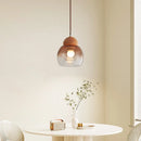 Retro glass pendant chandelier for modern decor