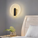 acrylic wall bedside lamp modern design minimalist diamond pattern