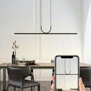 Simple modern LED chandeliers for table pendant lighting