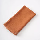 Set of 24 cotton table napkins mediterranean style