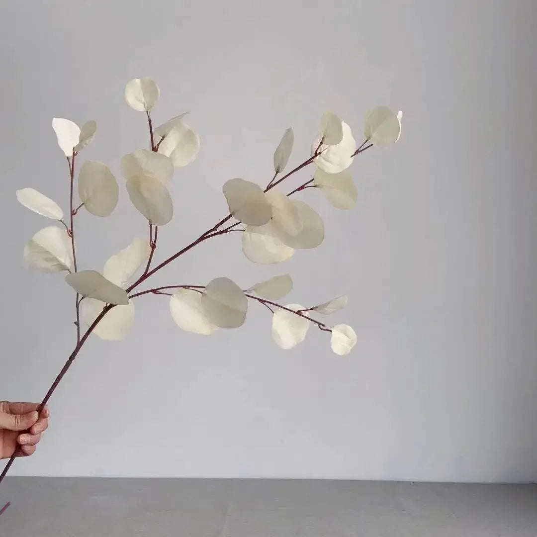 Artificial eucalyptus branch for wedding, garden and party decoration - vue 7 sur 14